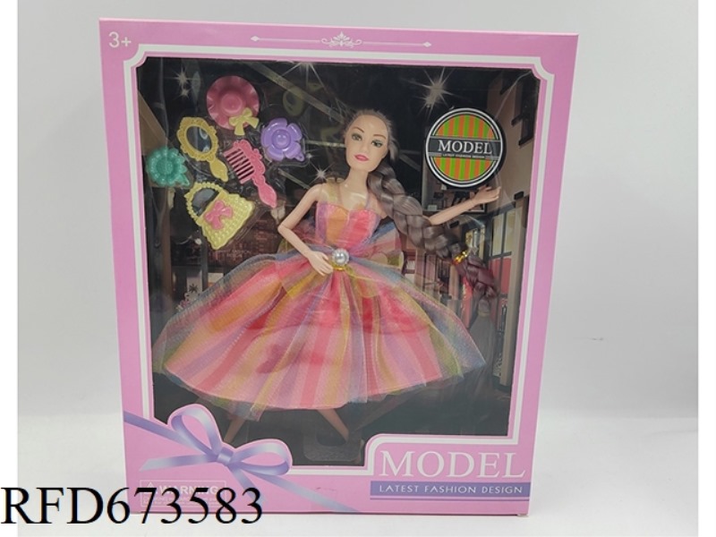 11.5 INCH 11 JOINT BARBIE DOLL