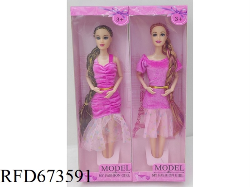 11.5 INCH NINE-JOINT BARBIE DOLL