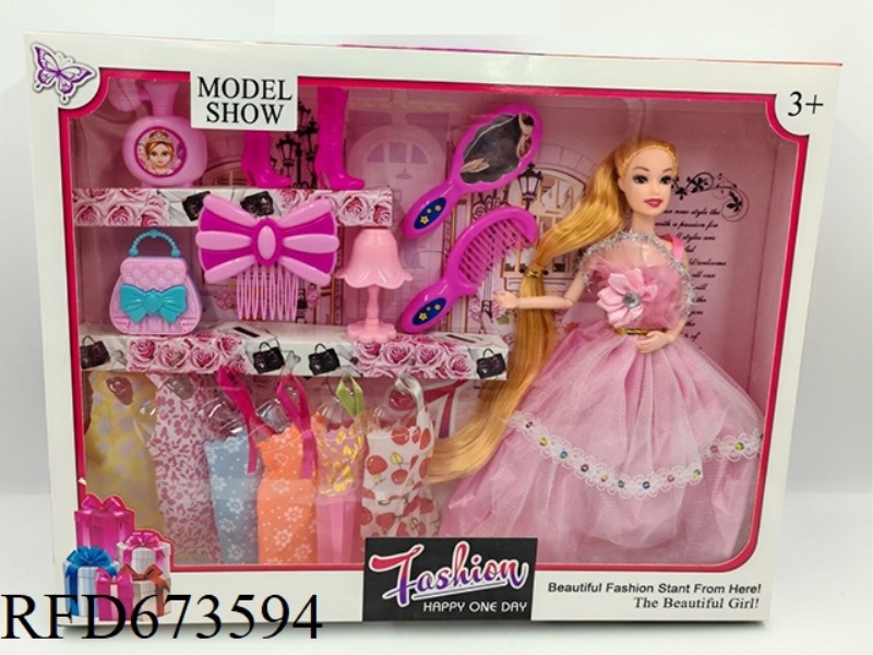 11.5 INCH 9 JOINT BARBIE