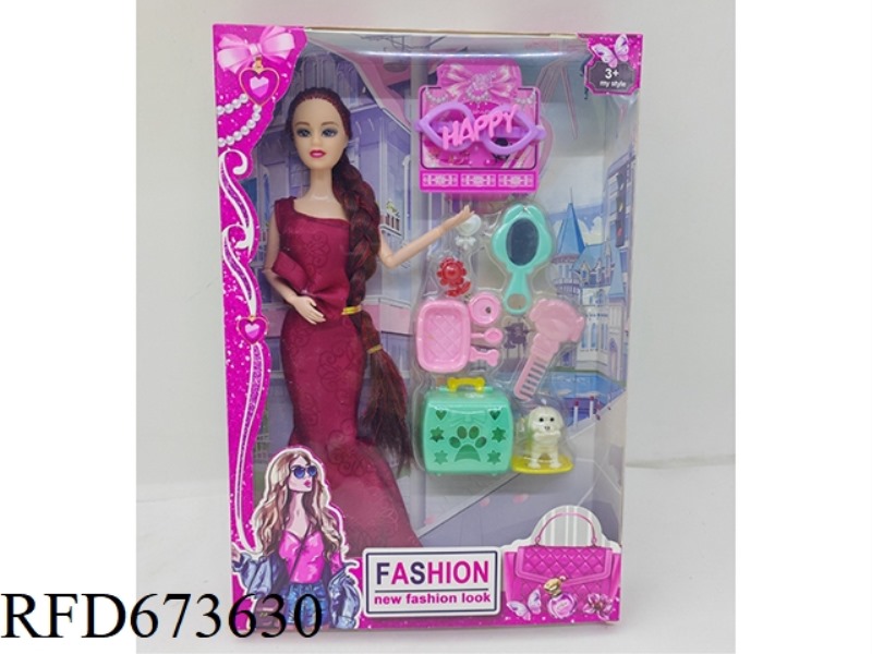 11.5 INCH 9 JOINT BARBIE