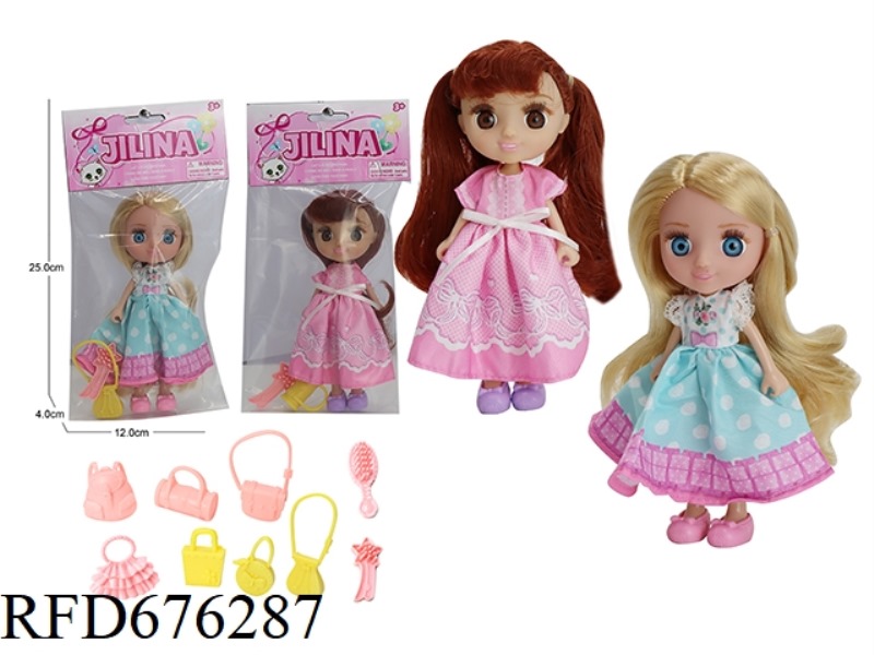 6.5-INCH FIGURINE WITH BAG COMB