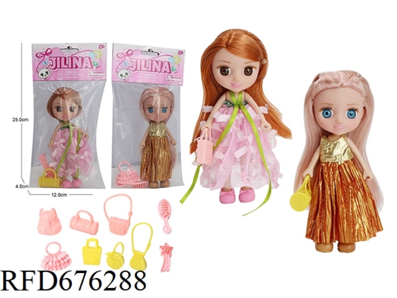 6.5-INCH FIGURINE WITH BAG COMB