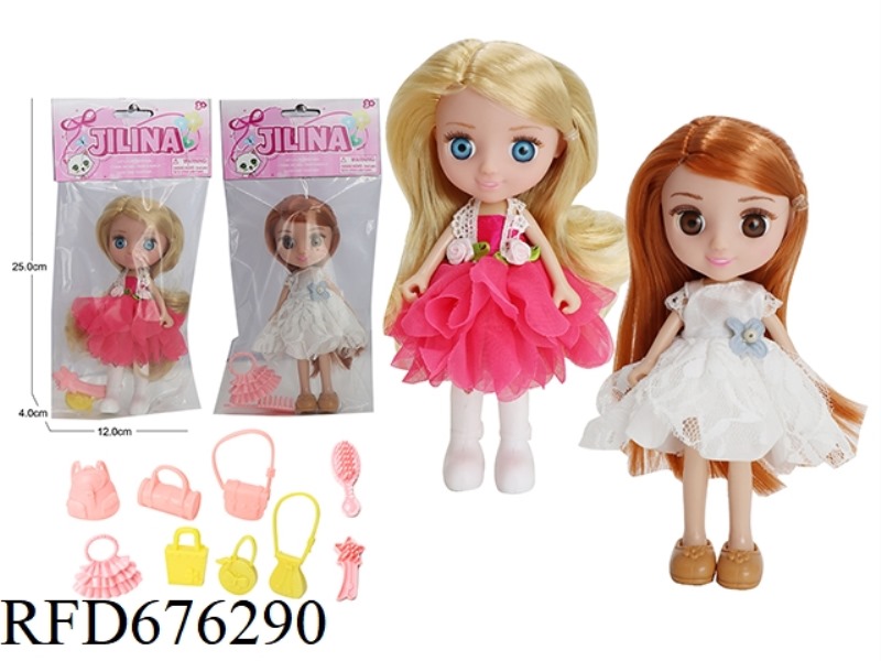 6.5-INCH FIGURINE WITH BAG COMB