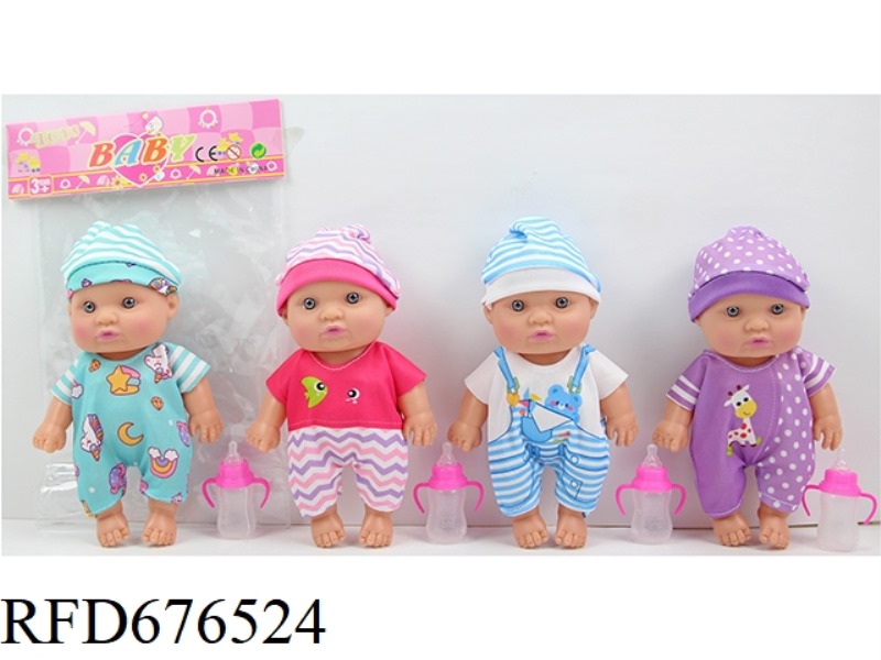 8 INCHES 18 CM, 5 JOINTS, EMPTY BODY, BENT FEET, 3D REAL EYES, FAT BOY DOLL, WEARING A HAT AND A BAB