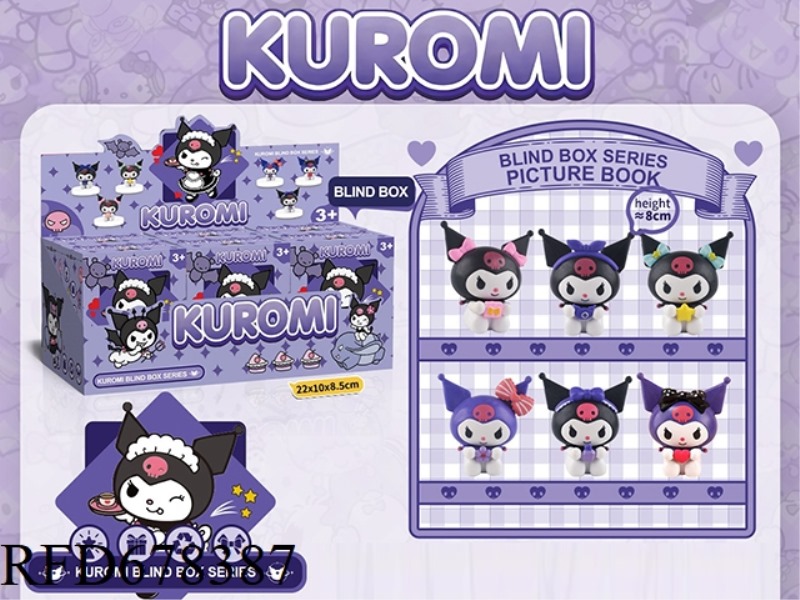 SANRIO KUROMI BLIND BOX 6 PIECES