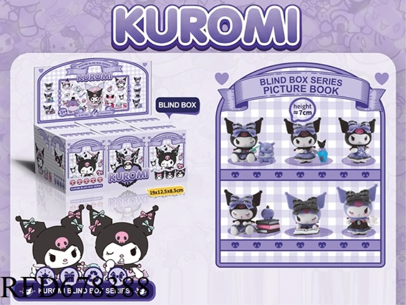 SANRIO KUROMI BLIND BOX 6 PIECES
