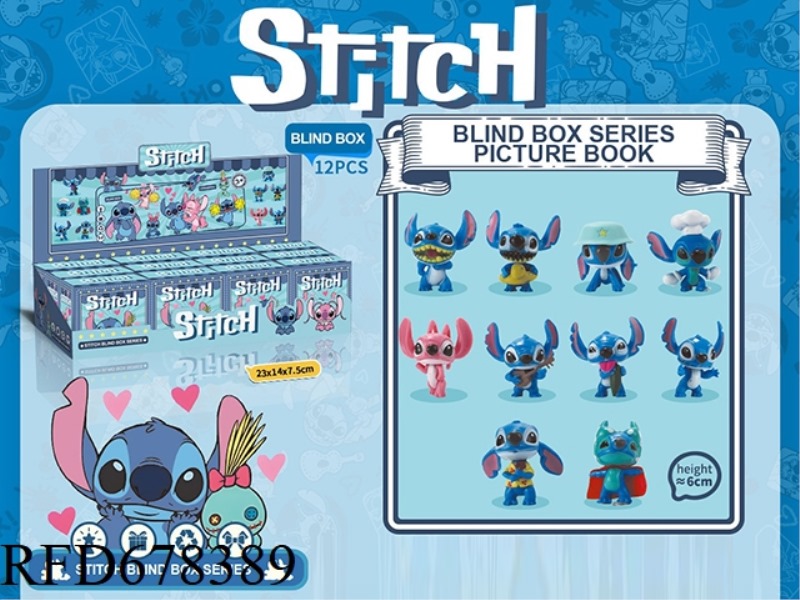 8 PIECES OF STITCH MODEL FIGURINE BLIND BOX