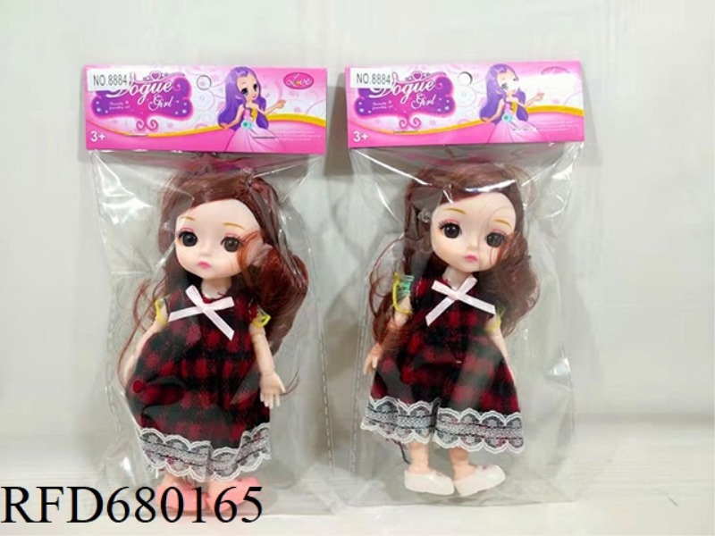 6-INCH FULL-BODY ARTICULATED FASHION BARBIE DOLL