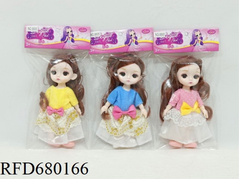 6-INCH FULL-BODY ARTICULATED FASHION BARBIE DOLL