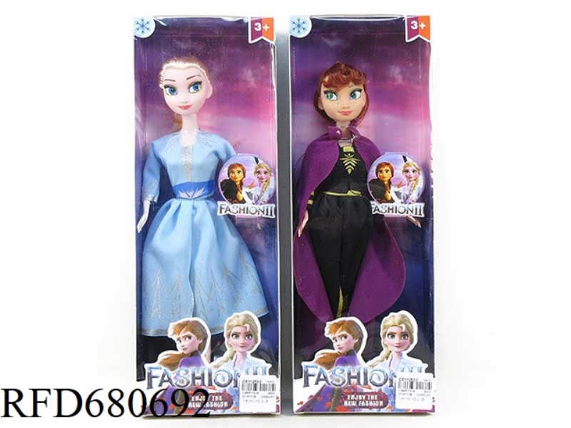 THE 4TH GENERATION 11.5-INCH LIVE AND REALISTIC ICE PRINCESS IN TWO MIXED OUTFITS