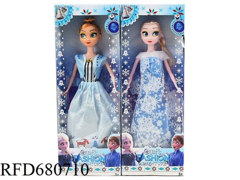 THE THIRD-GENERATION 11.5-INCH REAL-LIFE ICE AND SNOW BARBIE