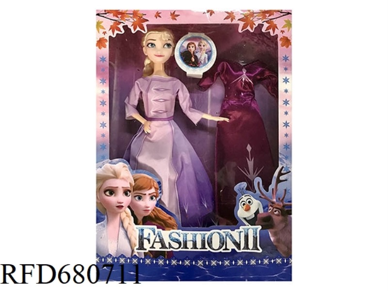 THE LATEST FOURTH-GENERATION 11-INCH 9-JOINT FULL-BODY FROZEN ELSA BELT ACCESSORY
