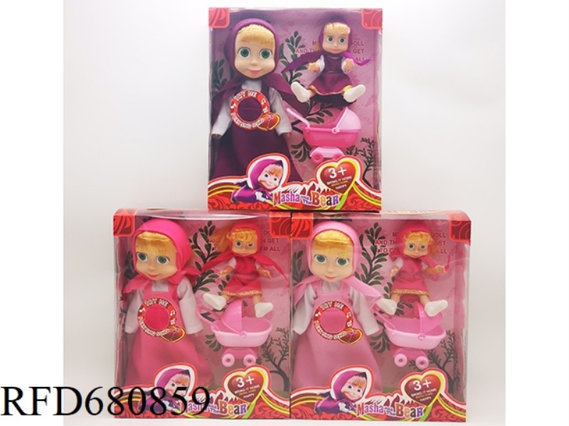 10-INCH EMPTY-BODY MARTHA DOLL WITH MUSIC IC