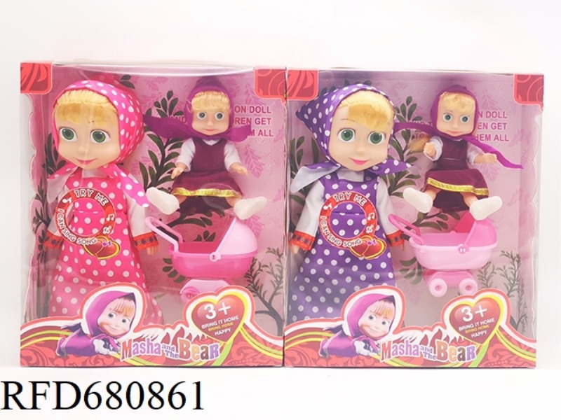 10-INCH EMPTY-BODY MARTHA DOLL WITH MUSIC IC