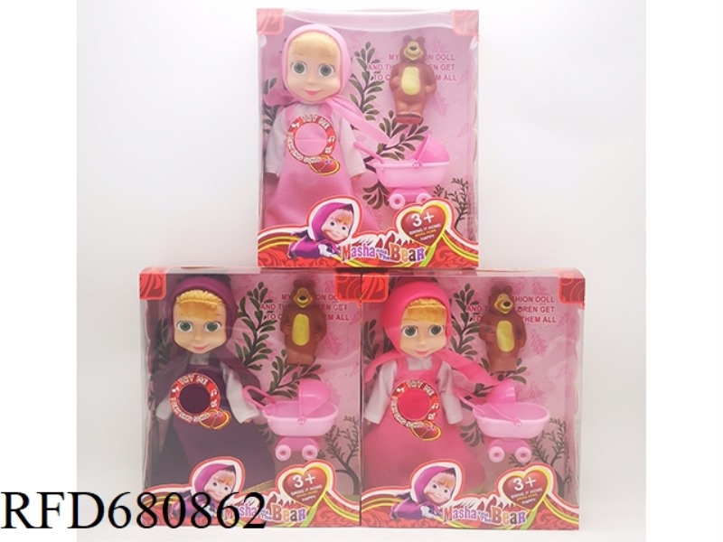 10-INCH EMPTY-BODY MARTHA DOLL WITH MUSIC IC