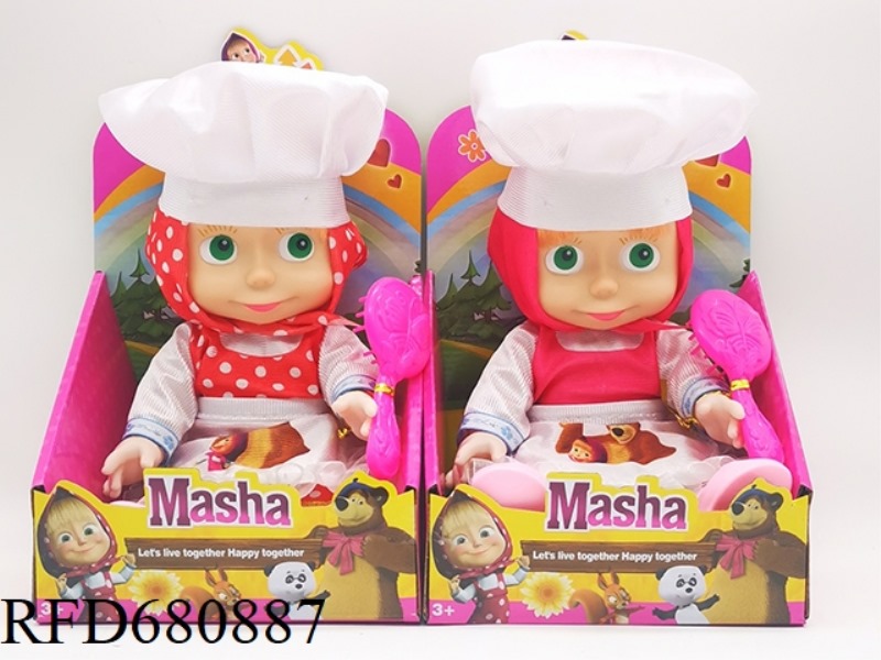 10-INCH FULL VINYL BODY WITH MUSIC IC CHEF MARTHA WAWA