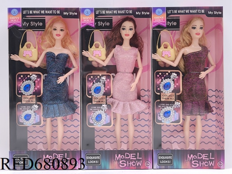 11.5-INCH 9-JOINT BODY-HUGGING FASHIONABLE BARBIE