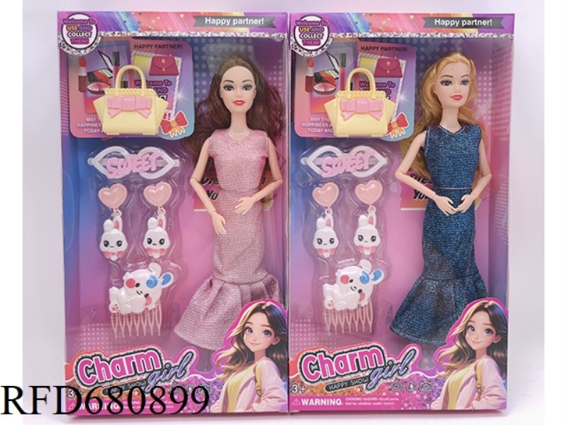 11.5-INCH 9-JOINT BODY-HUGGING FASHIONABLE BARBIE