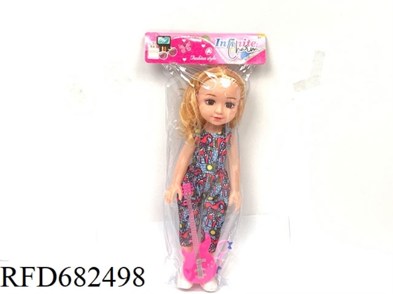 14-INCH FAT BOY DOLL (+IC, GLASSES, GUITAR)