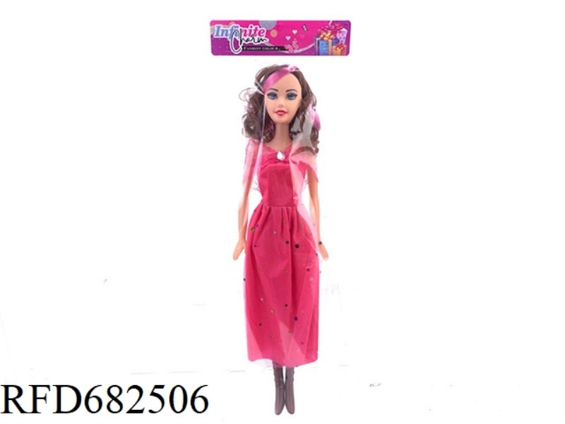 22-INCH EMPTY BARBIE CARD HEAD (PLUS IC)