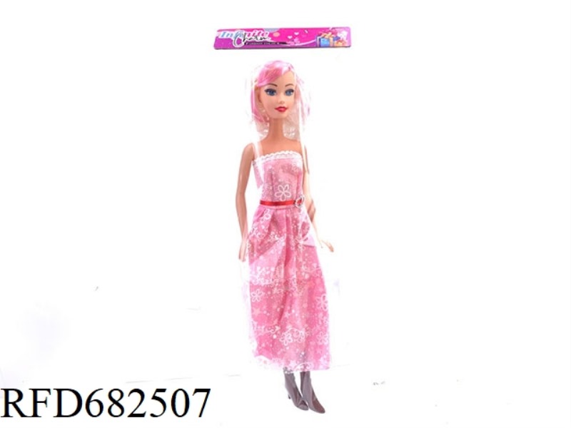 22-INCH EMPTY BARBIE CARD HEAD (PLUS IC)