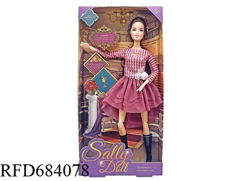 11-INCH REAL CUTE GIRL DRESSES UP DOLLS.