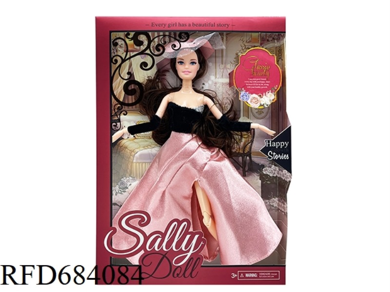 11-INCH REAL CUTE GIRL DRESSES UP DOLLS.