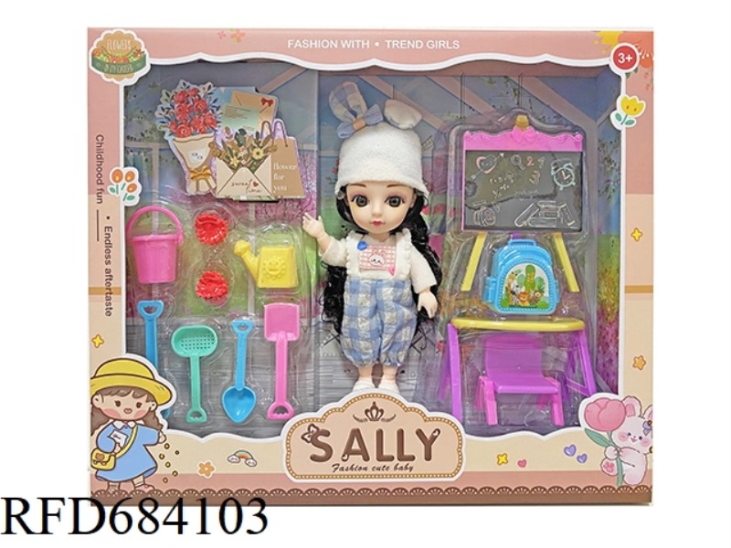 6-INCH CUTE GIRLS DRESS UP DOLLS+ACCESSORIES