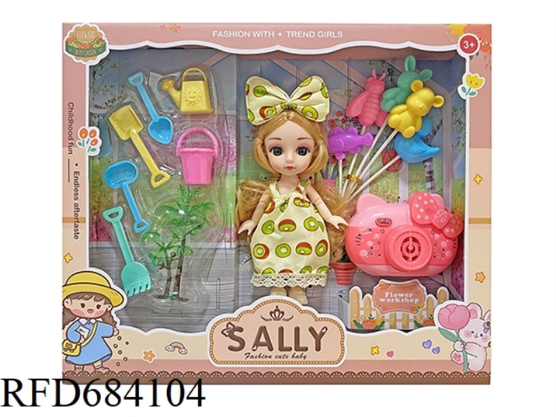 6-INCH CUTE GIRLS DRESS UP DOLLS+ACCESSORIES