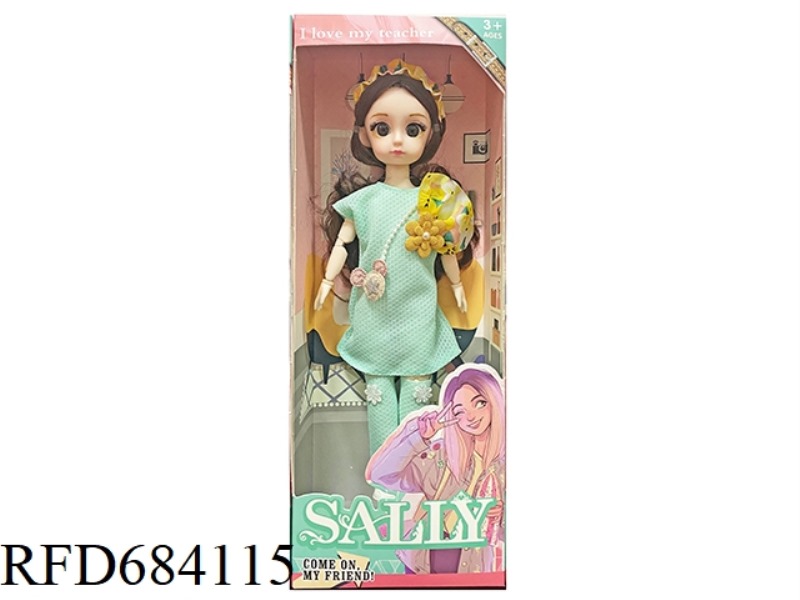 12-INCH REAL CUTE GIRL DRESSES UP DOLLS.