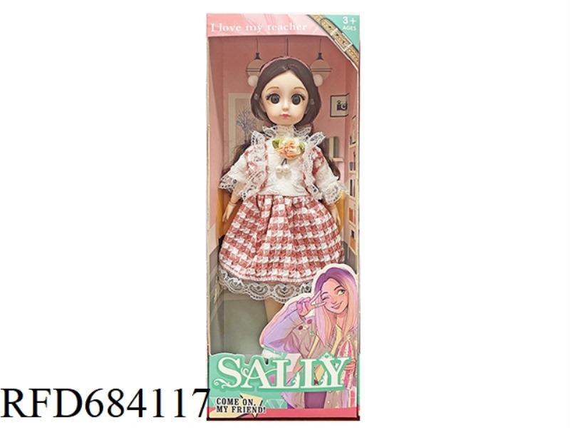 12-INCH REAL CUTE GIRL DRESSES UP DOLLS.