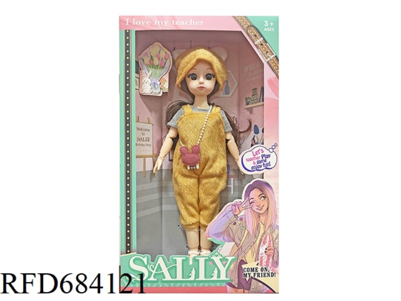 12-INCH REAL CUTE GIRL DRESSES UP DOLLS.