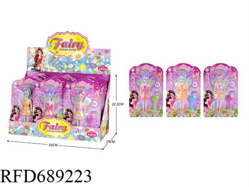 7-INCH BARBIE FLOWER FAIRY GIRL TOY
