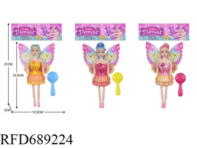 7-INCH BARBIE FLOWER FAIRY GIRL TOY
