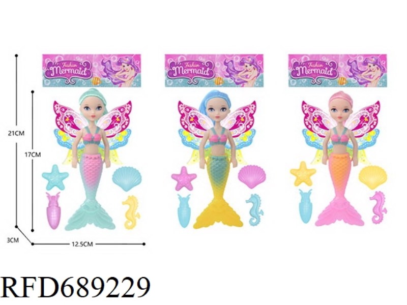 6-INCH MERMAID BARBIE DOLL SET