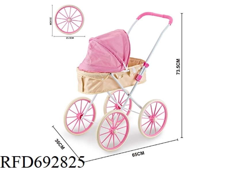 EXTRA-LARGE WHEEL IRON CART (OXFORD CLOTH 600D)