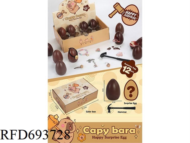 KAPIBALA SMASHING GOLDEN EGGS (12PCS)