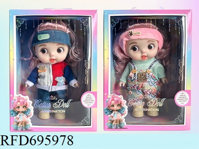 12 INCH VINYL PLUSH TOY WITH CUTE BABY 2 MIXED DESIGNS