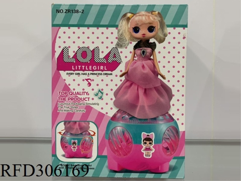 SURPRISE DOLL STAGE WITH LIGHT