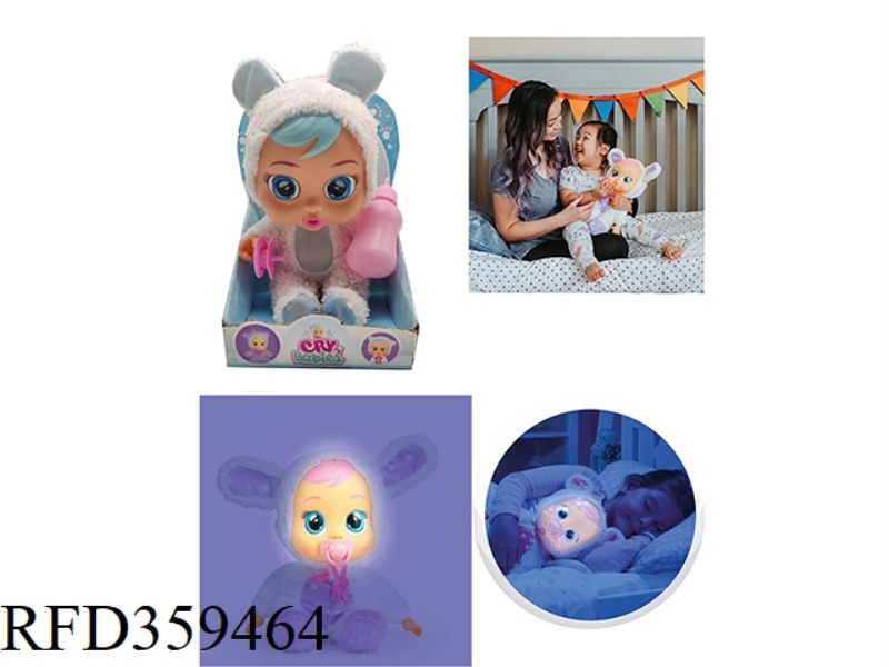 14 INCH VINYL CRYING DOLL