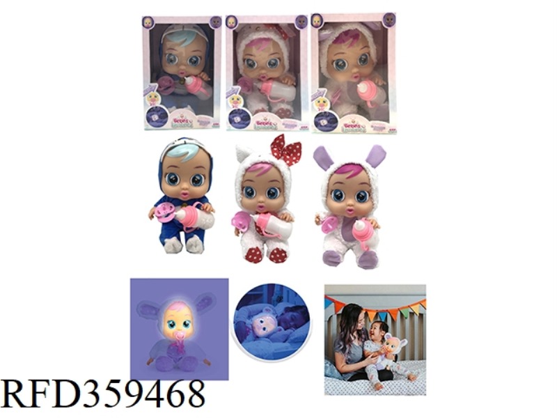 14 INCH VINYL CRYING DOLL