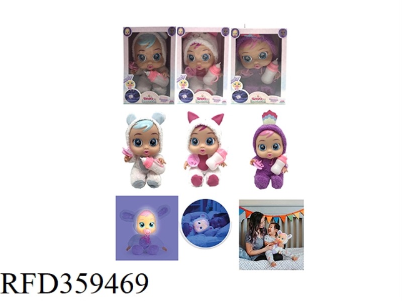 14 INCH VINYL CRYING DOLL