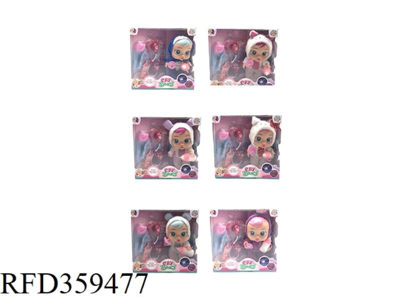 14 INCH VINYL CRYING DOLL