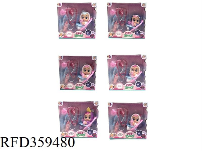 10-INCH VINYL CRYING DOLL