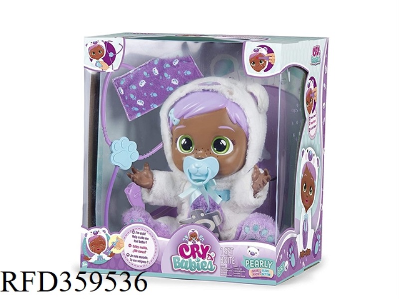 14 INCH VINYL CRYING DOLL