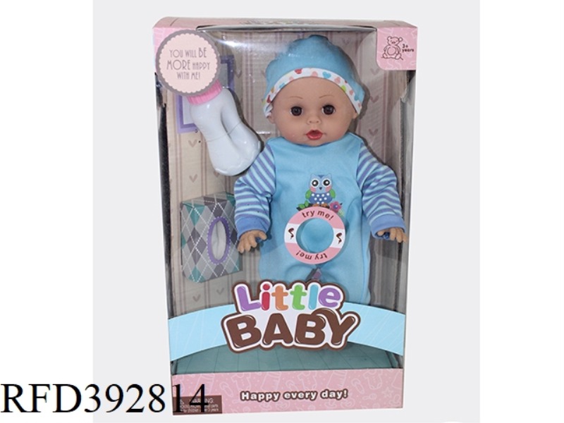 14 INCH DOLL SET WITH ENGLISH IC