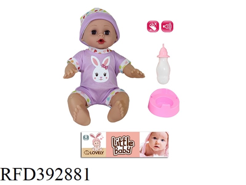 14 INCH DOLL SET WITH ENGLISH IC