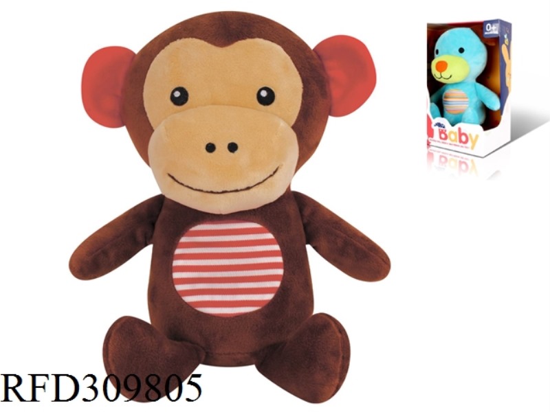 30CM PLUSH SOUND AND LIGHT SOOTHES THE MONKEY