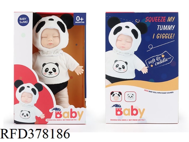 30CM PLUSH LAUGHTER APPEASE PANDA DOLL