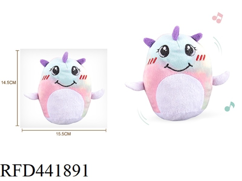 HAND OPERATED VOCAL PLUSH UNICORN